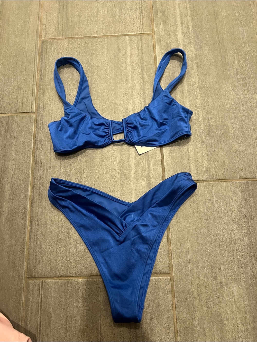 PacSun Royal Blue Two-Piece Bikini Set